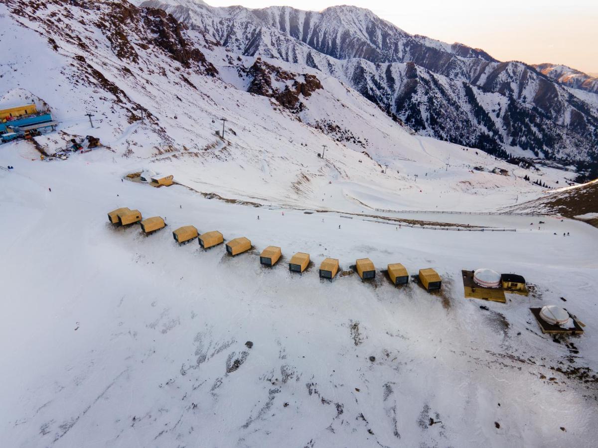 Tenir Eco Hotel, Shymbulak Mountain Resort Almaty Eksteriør bilde